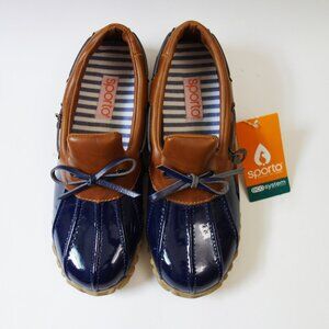 NWT! Sporto Women's Eco System Duck Rain Shoes Size 6M